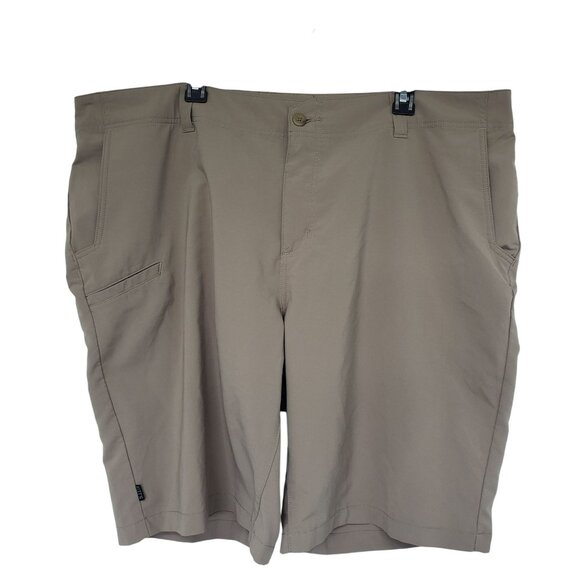 5.11 Tactical Dart Shorts Mens Size 44 Reinforced Belt Loops Tan Khaki - Picture 1 of 10